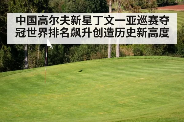 中国高尔夫新星丁文一亚巡赛夺冠世界排名飙升创造历史新高度
